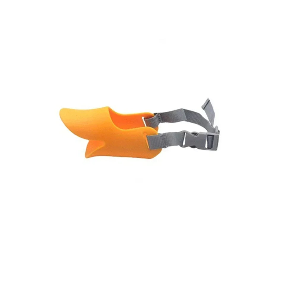 Dog Muzzle Silicone Duck Muzzle Mask Pet