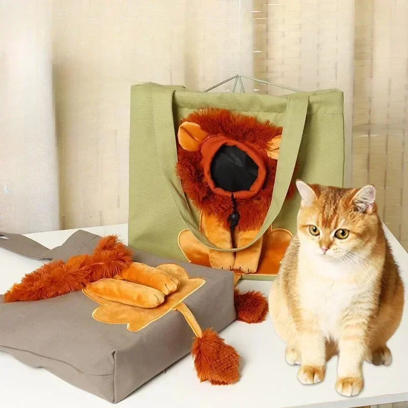Small lion cat bag Shoulder bag diagonal