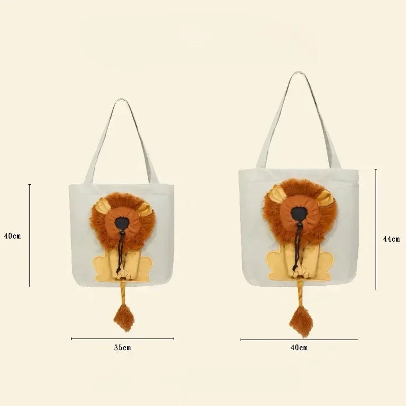 Small lion cat bag Shoulder bag diagonal