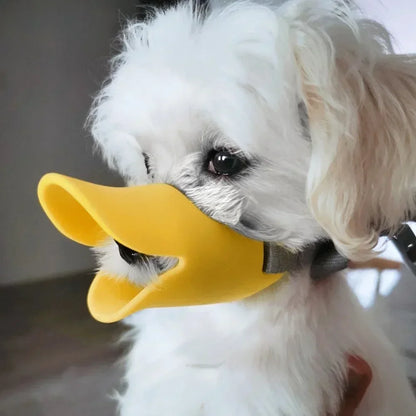 Dog Muzzle Silicone Duck Muzzle Mask Pet